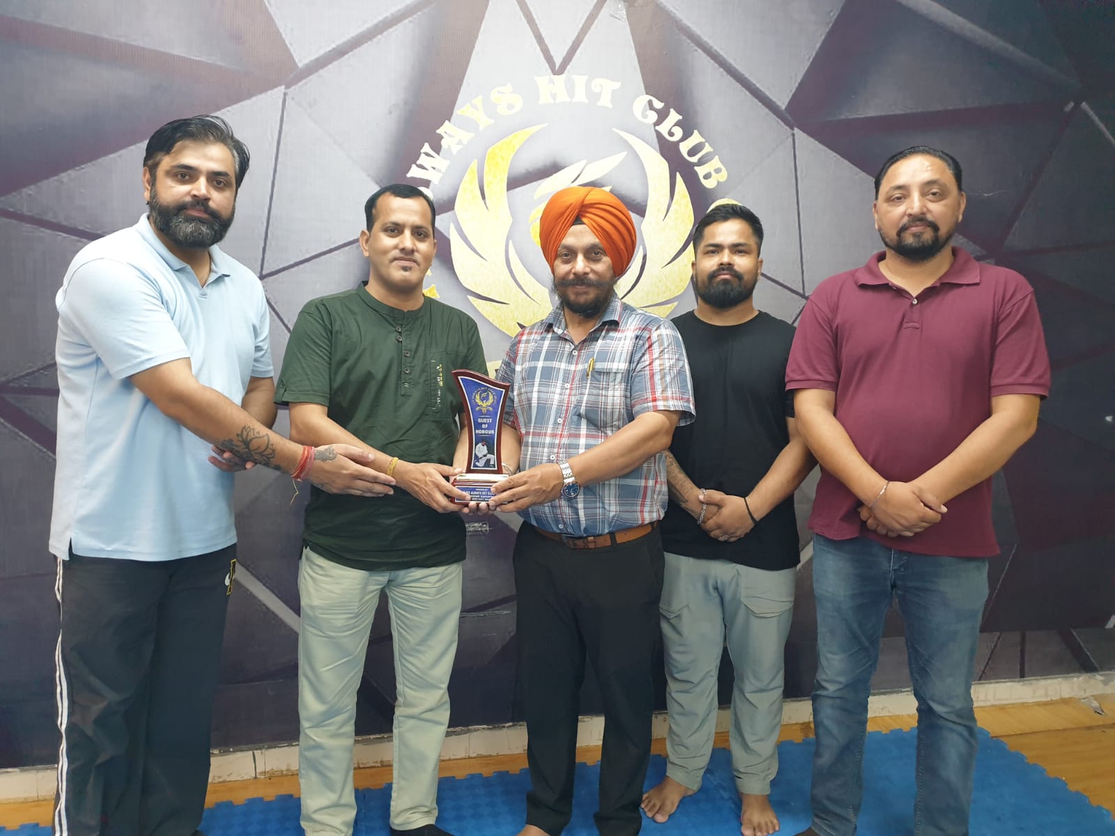 The second summer camp at Fit Always Hit Club ended with a bang: Bhuvan Rai.